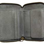 Bull & Hunt Zip Wallet midi steel