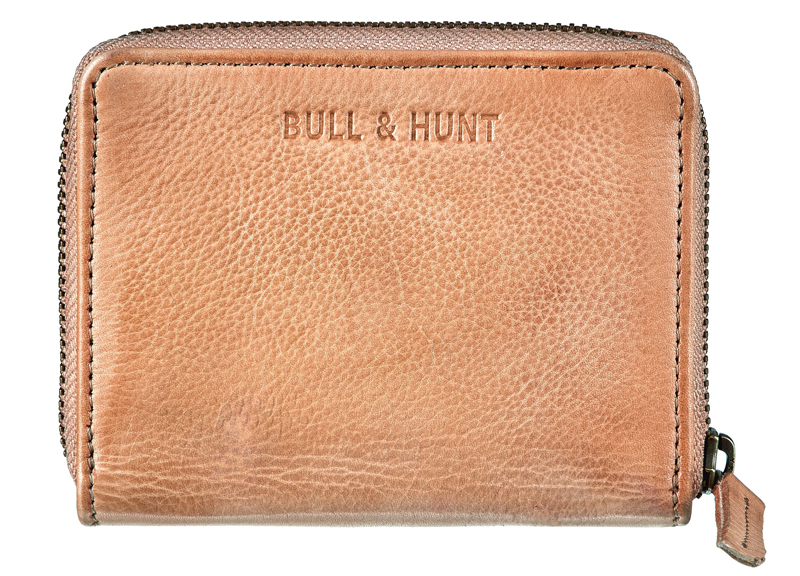 Bull & Hunt Zip Wallet midi powder