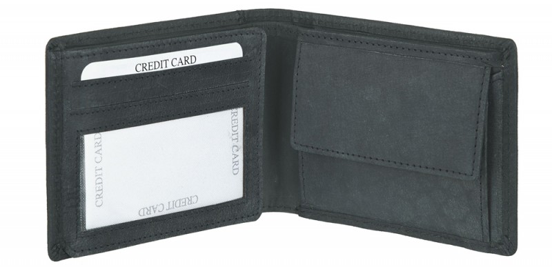 Bull & Hunt RFID Wallet black Bull & Hunt RFID Wallet black