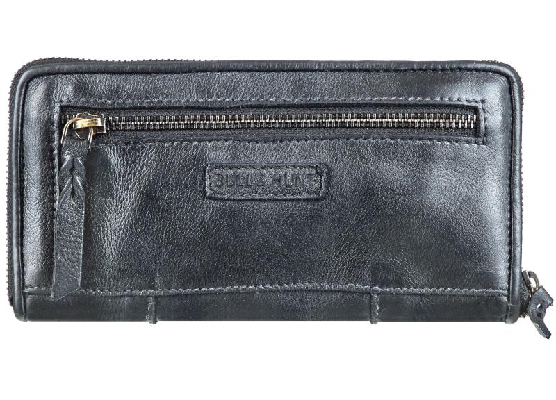 Bull & Hunt Zip Wallet-black