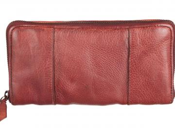 Bull& Hunt Zip-Wallet cognac
