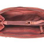 Bull& Hunt Zip-Wallet cognac