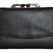 Damenbügelbörse Klassik schwarz