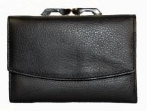 Damenbügelbörse Klassik schwarz