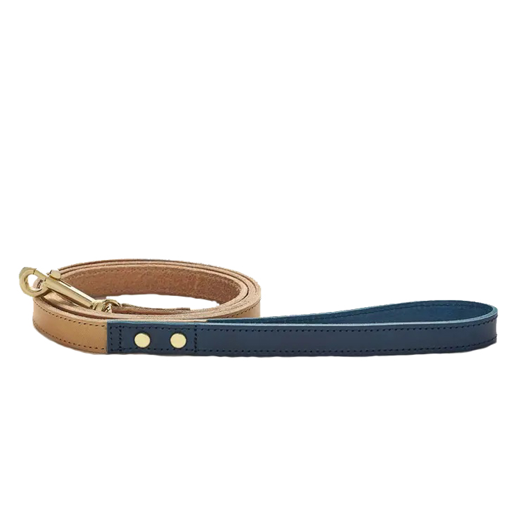 Hundeleine Rocco  natur / blau