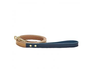 Hundeleine Rocco  natur / blau