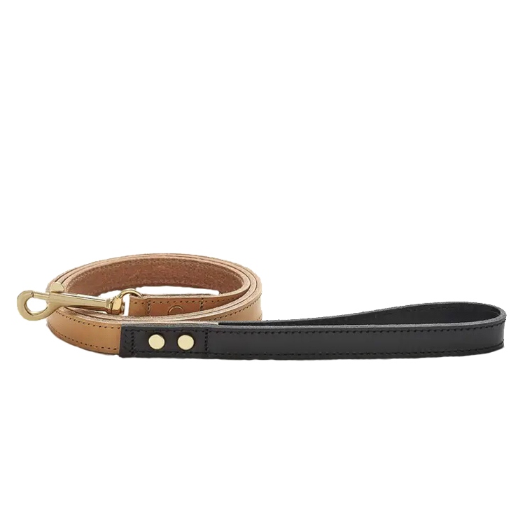 Hundeleine Rocco natur / schwarz Hundeleine Rocco natur / schwarz