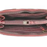 Bull & Hunt Zip Wallet burgundy